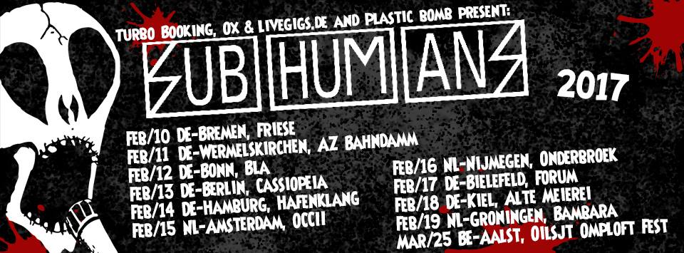 Subhumans + Nasty Jeans