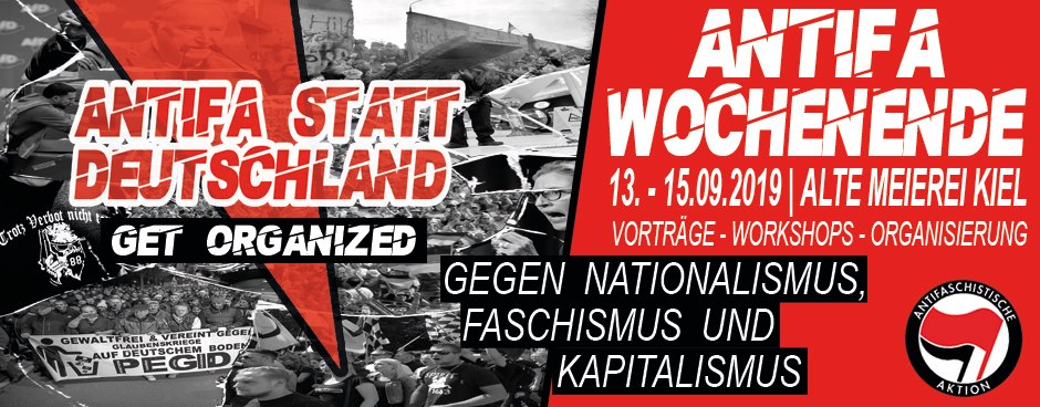 Go Get Organized  - Antifa-Wochenende 2019