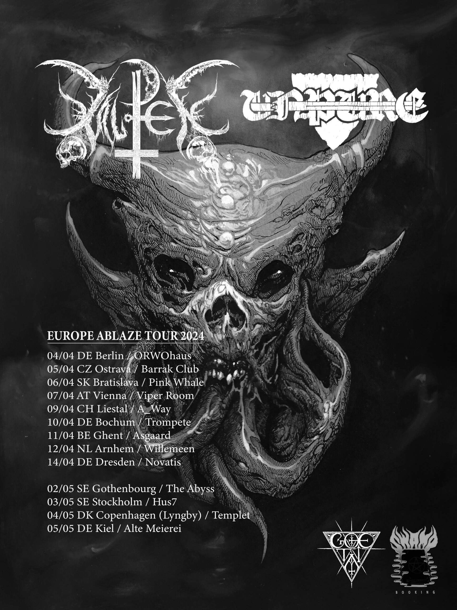 European Ablaze Tour: Xalpen + Unpure, special guest: Thantifaxath